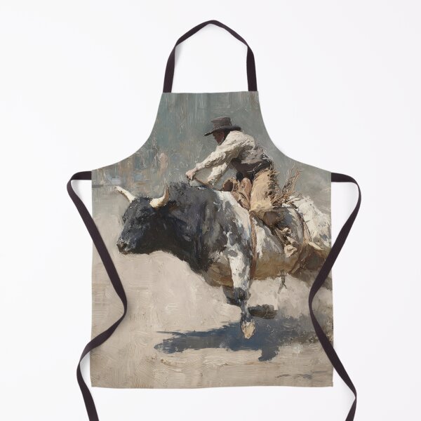Item preview, Cowboy Riding a Bull designed and sold by lautir.