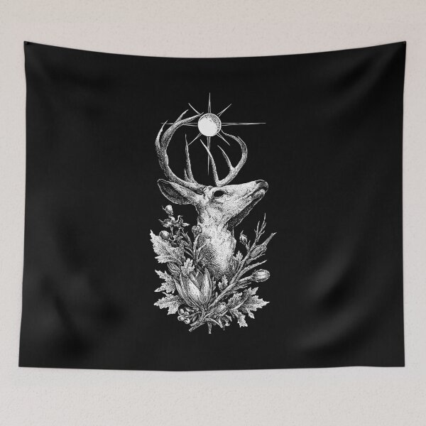 Item preview, Celestial Stag: Moon God of the Wild designed and sold by Lukasz Kobylka.