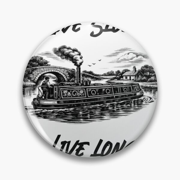 Item preview, Living onboard a narrowboat slow life,long life designed and sold by treesdesign.