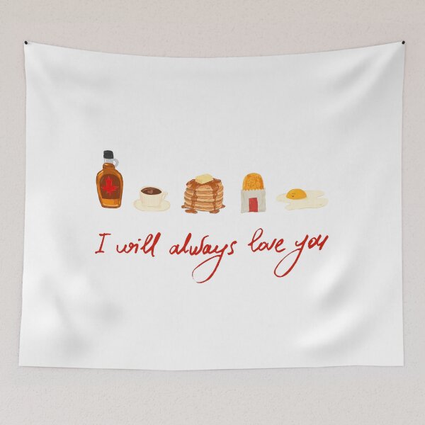 Item preview, I Will Always Love You Illustration designed and sold by cringevouge.