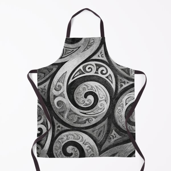 Item preview, New Zealand Māori Paua Pattern Koru Design 569 designed and sold by GrinGalore.