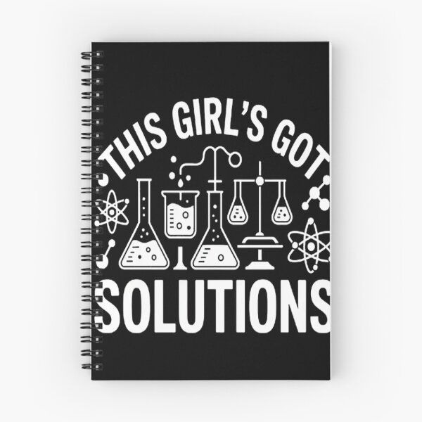 Item preview, This Girl's Got Solutions - Chemistry Student Science Fan designed and sold by SignaturalGen.