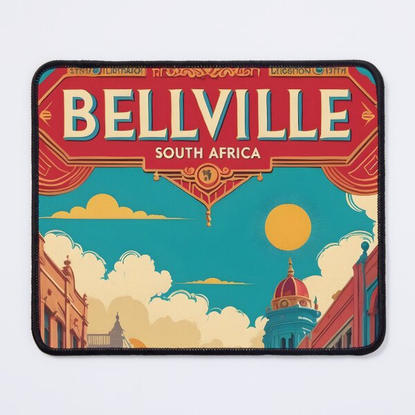Item preview, Bellville South Africa Vintage Travel Tourism designed and sold by TravelersGems.