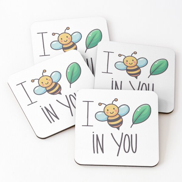 Item preview, I Bee-leaf In You Cute Bee Pun Art designed and sold by MonkiFlipp.