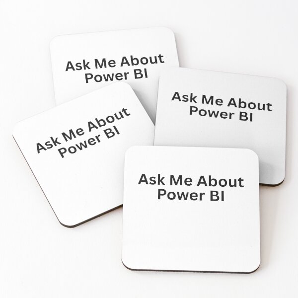 Item preview, Ask Me About Power BI designed and sold by MDAccount.
