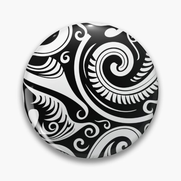Item preview, New Zealand Māori Paua Pattern Koru Design 771 designed and sold by GrinGalore.
