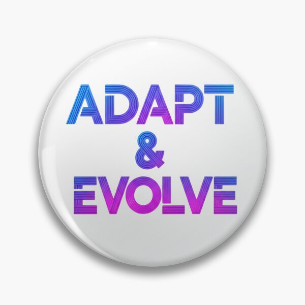 Item preview, Adapt & Evolve – Futuristic Neon Kinetic Typography designed and sold by VibranPalette.