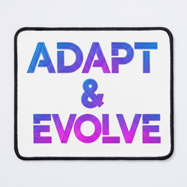 Item preview, Adapt & Evolve – Futuristic Neon Kinetic Typography designed and sold by VibranPalette.