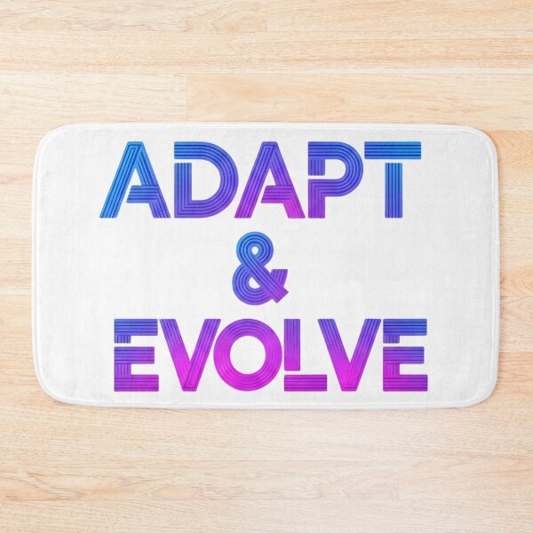 Item preview, Adapt & Evolve – Futuristic Neon Kinetic Typography designed and sold by VibranPalette.