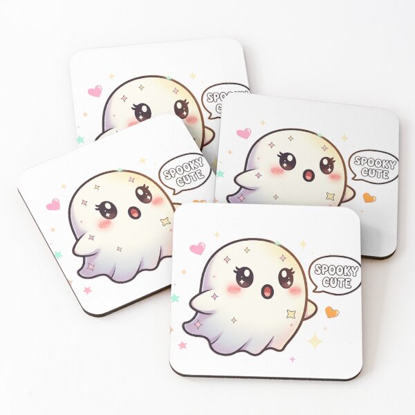 Item preview, Spooky Cute – Kawaii Ghost Art designed and sold by Pollock.