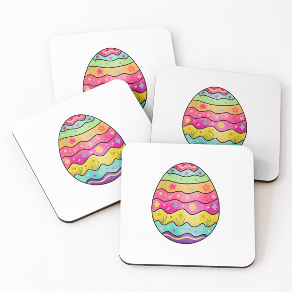 Item preview, Colorful Easter egg, cheerful Easter design designed and sold by HS Studio.