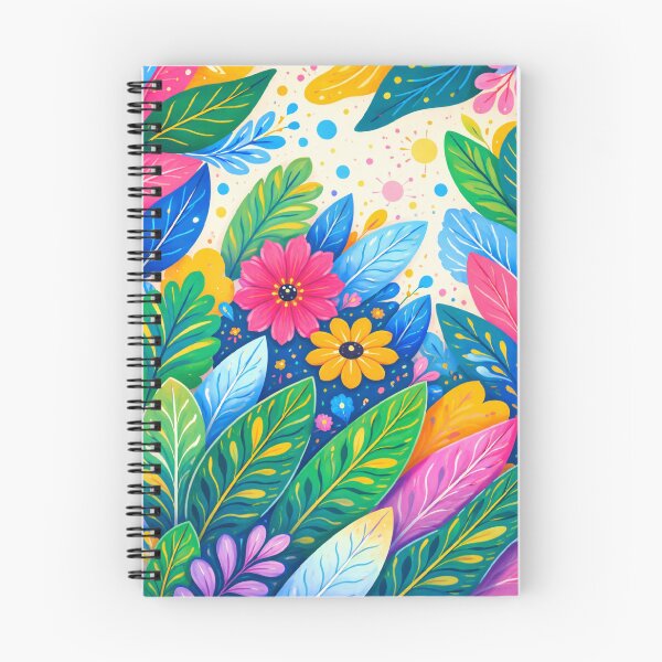 Item preview, Colorful Botanic Dream Pattern designed and sold by CzipipitoStudio.