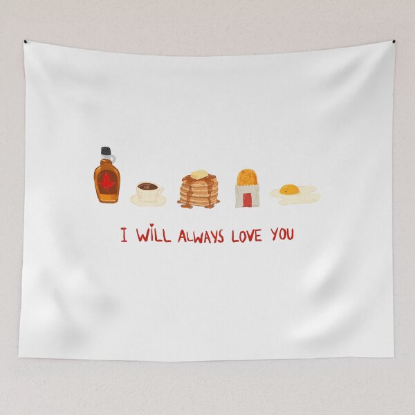 Item preview, I Will Always Love You Illustration designed and sold by cringevouge.