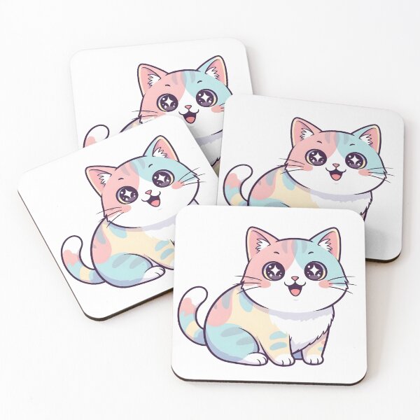 Item preview, Cute Kawaii Animal Stickers | Adorable Cat Dog Bunny Fox Hamster Cartoon Bundle designed and sold by StickerNestYou.