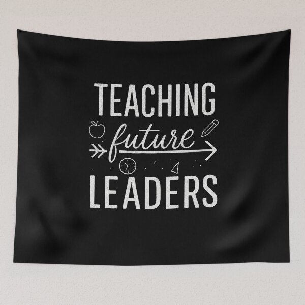 Item preview, Teaching Future Leaders Minimal Teacher Inspiration Art designed and sold by flagylART.