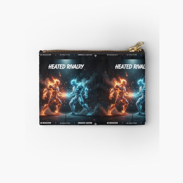 Item preview, Heated Rivalry - Fire and Ice Elemental Battle designed and sold by Flex & Fur.