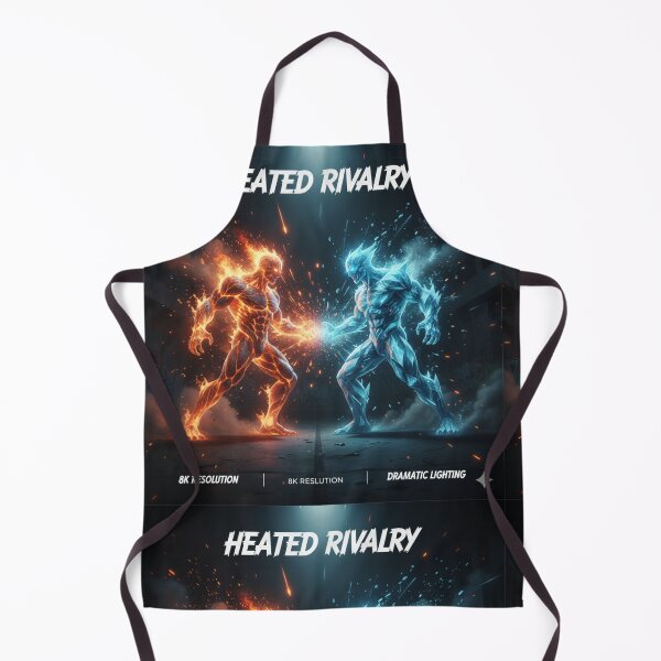 Item preview, Heated Rivalry - Fire and Ice Elemental Battle designed and sold by Flex & Fur.