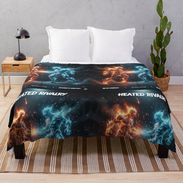 Item preview, Heated Rivalry - Fire and Ice Elemental Battle designed and sold by Flex & Fur.