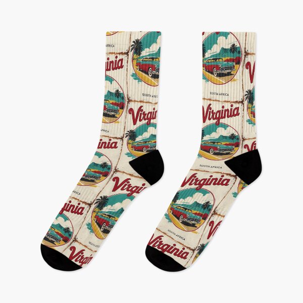Item preview, Virginia South Africa Vintage Travel Tourism designed and sold by TravelersGems.