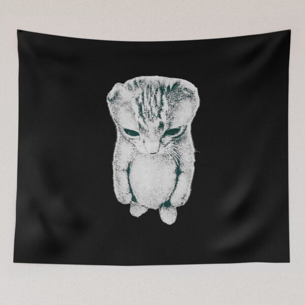 Item preview, Funny Sad Crying Cat Meme El Gato Munchkin Kitten Art Cute designed and sold by faridman.