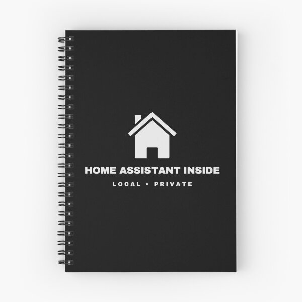 Item preview, Home Assistant Inside – Local & Private Smart Home Sticker Dark Mode designed and sold by DesignFreakArt.