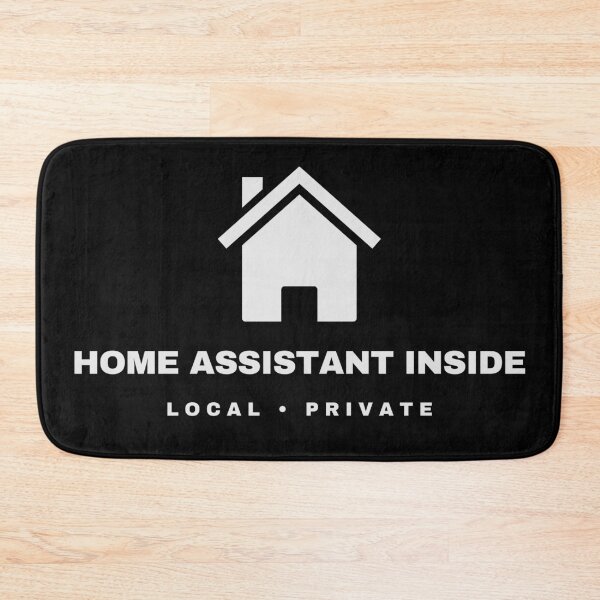 Item preview, Home Assistant Inside – Local & Private Smart Home Sticker Dark Mode designed and sold by DesignFreakArt.
