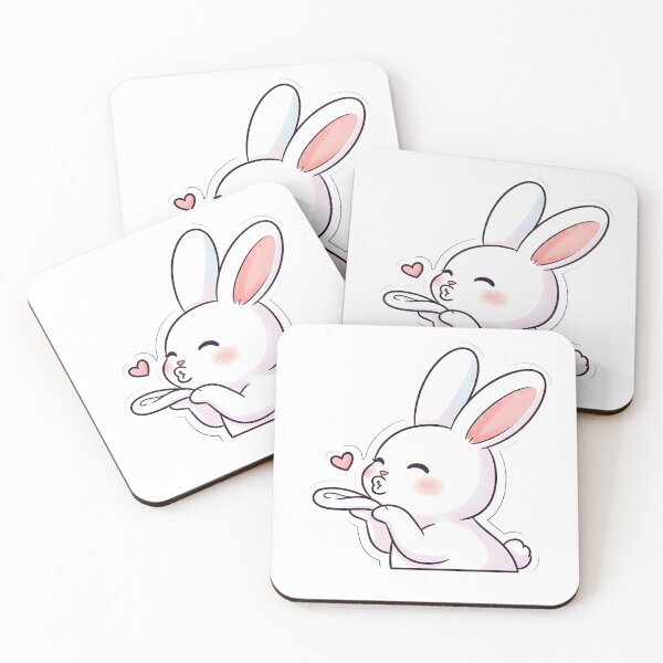 Item preview, Cute Kawaii Animal Stickers | Adorable Cat Dog Bunny Fox Hamster Cartoon Bundle designed and sold by StickerNestYou.