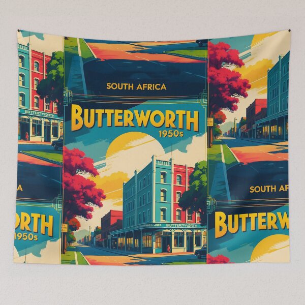 Item preview, Butterworth South Africa Vintage Travel Tourism 2 designed and sold by TravelersGems.
