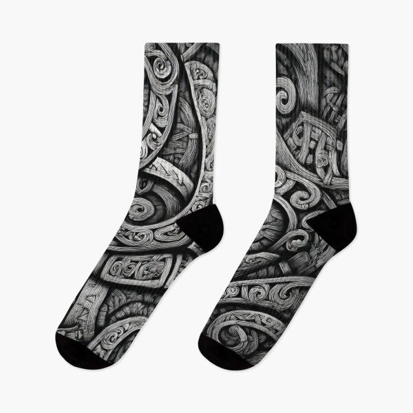 Item preview, New Zealand Māori Paua Pattern Koru Design 774 designed and sold by GrinGalore.
