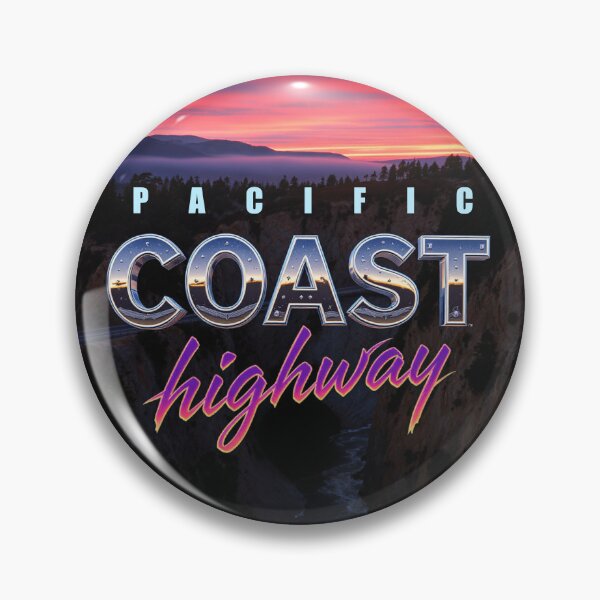 Item preview, Pacific Coast Highway Print designed and sold by Lichentroupe63.