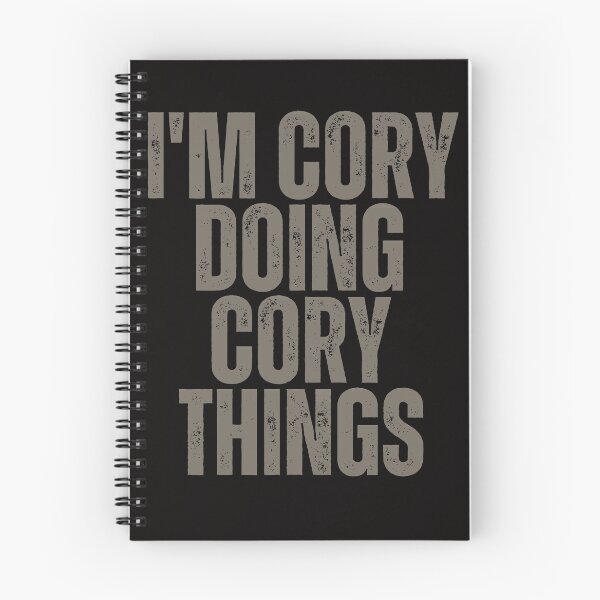 Item preview, I'M CORY DOING CORY THINGS Shirt Funny Christmas Gift Idea designed and sold by WeirdlyRare.