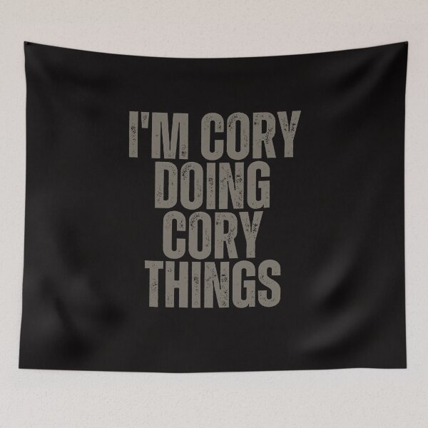 Item preview, I'M CORY DOING CORY THINGS Shirt Funny Christmas Gift Idea designed and sold by WeirdlyRare.