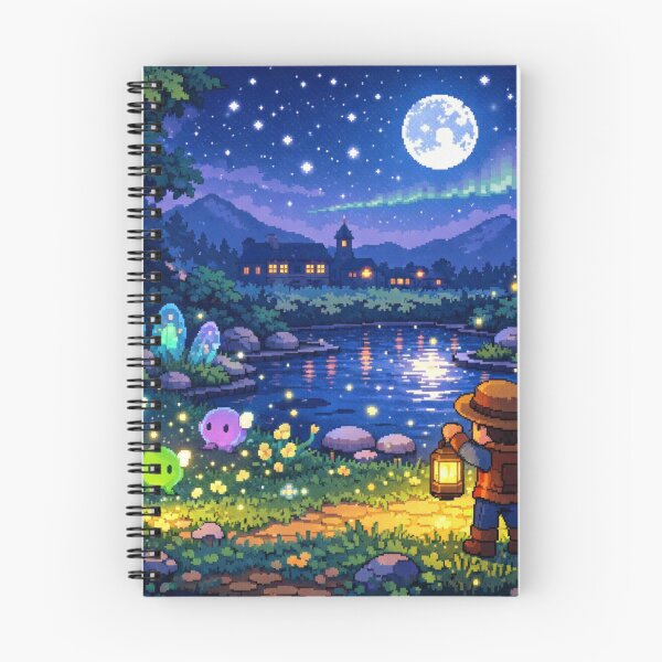 Item preview, Stardew Valley Inspired Artwork moonlight designed and sold by FeelTheDrawing.