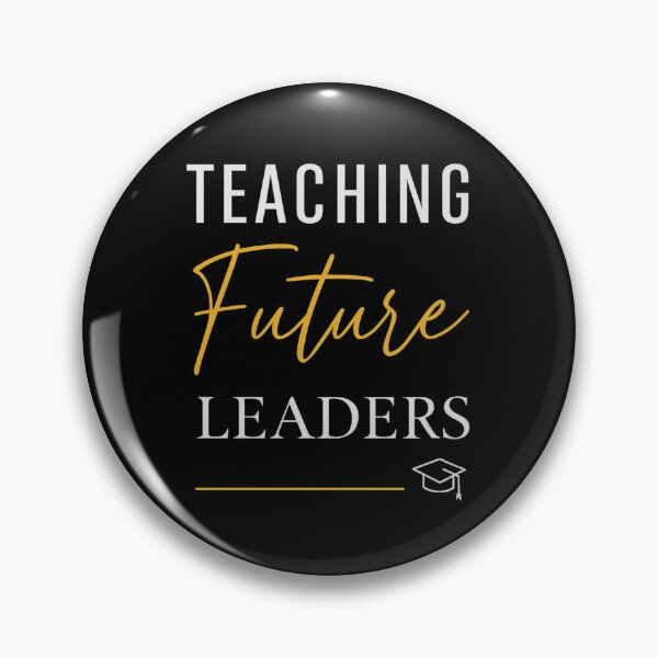 Item preview, Teaching Future Leaders Modern Teacher Inspiration Art designed and sold by flagylART.