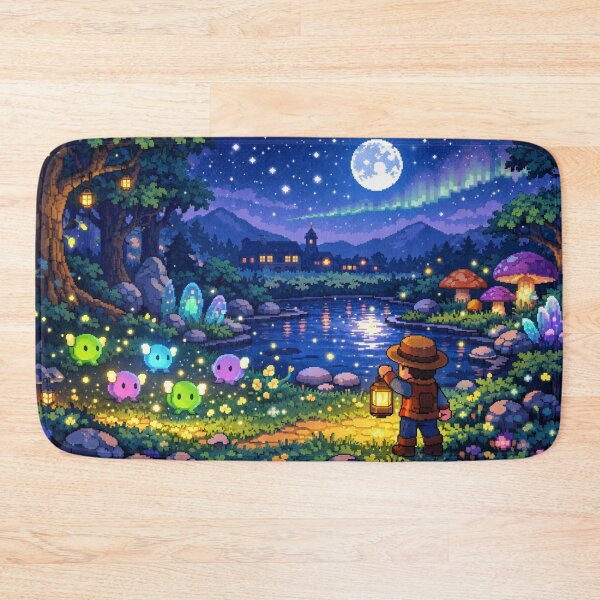 Item preview, Stardew Valley Inspired Artwork moonlight designed and sold by FeelTheDrawing.