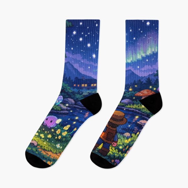Item preview, Stardew Valley Inspired Artwork moonlight designed and sold by FeelTheDrawing.