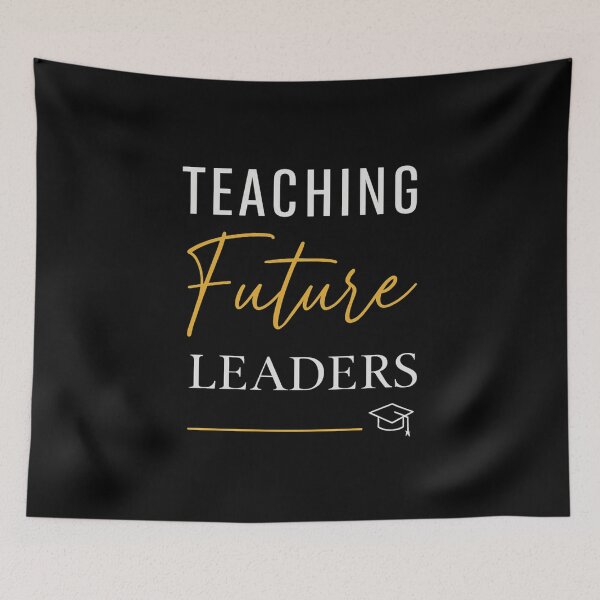 Item preview, Teaching Future Leaders Modern Teacher Inspiration Art designed and sold by flagylART.