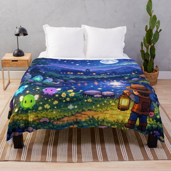 Item preview, Stardew Valley Inspired Artwork moonlight designed and sold by FeelTheDrawing.
