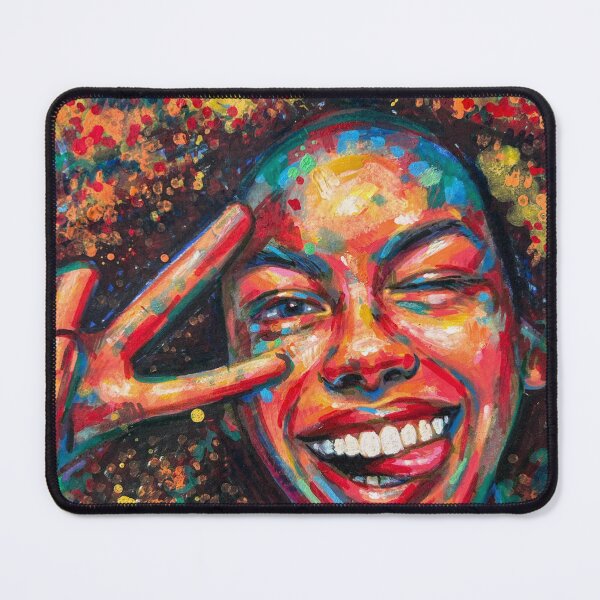 Item preview, Joyful Energy Portrait-Dopamine Art · Feel-Good · Emotional Art designed and sold by MontekkiArt.