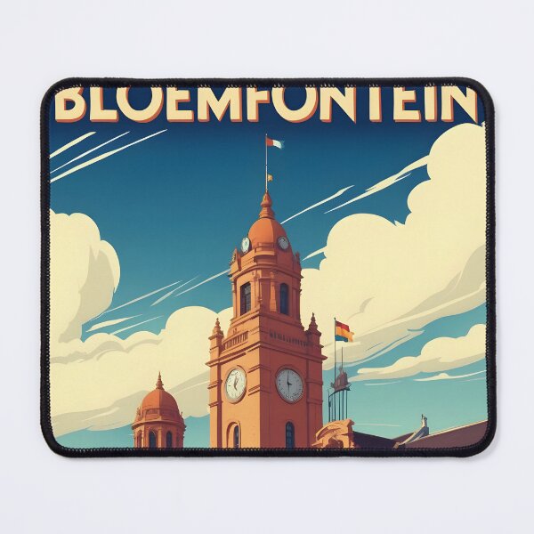 Item preview, Bloemfontein South Africa Vintage Travel Tourism designed and sold by TravelersGems.