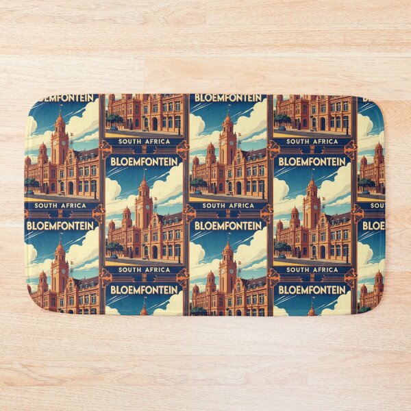 Item preview, Bloemfontein South Africa Vintage Travel Tourism designed and sold by TravelersGems.