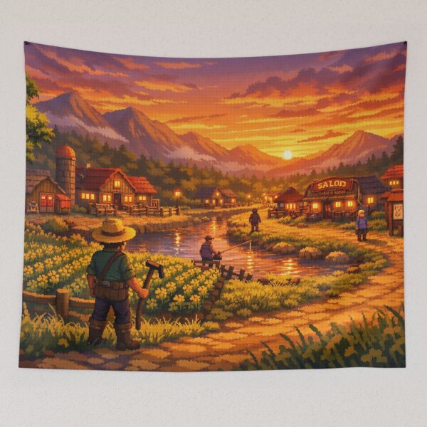 Item preview, Stardew Valley Inspired Artwork Realistic designed and sold by FeelTheDrawing.