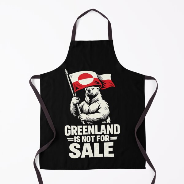 Item preview, Greenland Not for Sale Greenland Flag Bear Greenlanders designed and sold by LHDArtsy.