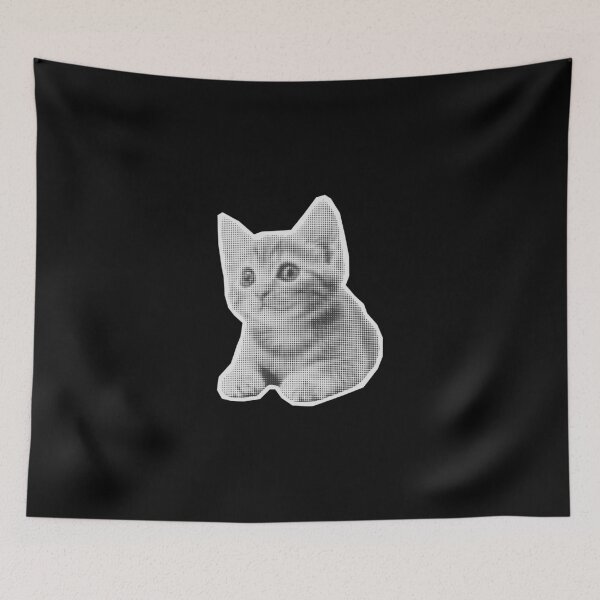 Item preview, Funny Happy Crying Cat Meme El Gato Munchkin Kitten Art Cute designed and sold by faridman.
