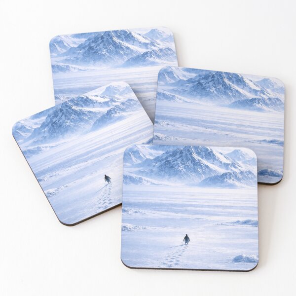 Item preview, Indomitable penguin going towards the mountain designed and sold by DHSTN.
