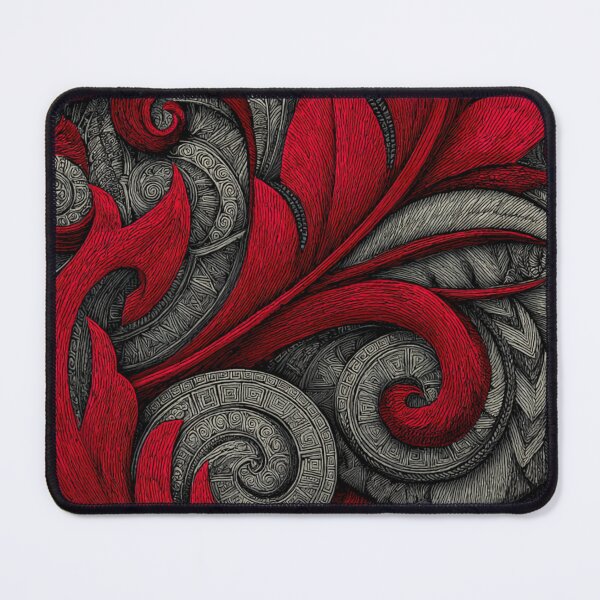 Item preview, New Zealand Māori Paua Pattern Koru Design 776 designed and sold by GrinGalore.