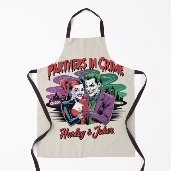 Item preview, Partners in Crime Mayhem - Joker & Harley Quinn Chaos Duo Art designed and sold by Midnight Veil Designs.