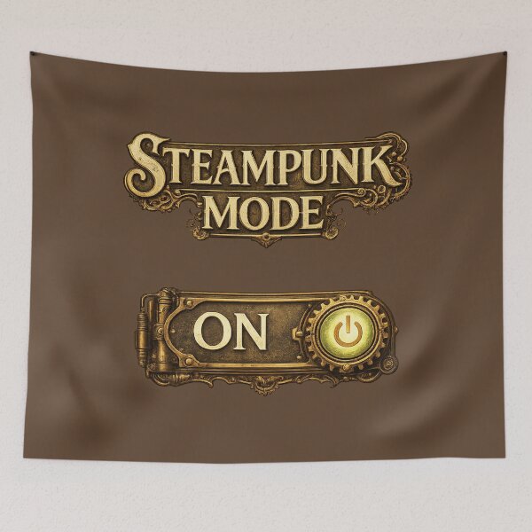 Artikelvorschau, Steampunk-Modus EIN – Netzschalter aus Messing entworfen und verkauft von JaylenBlack34.