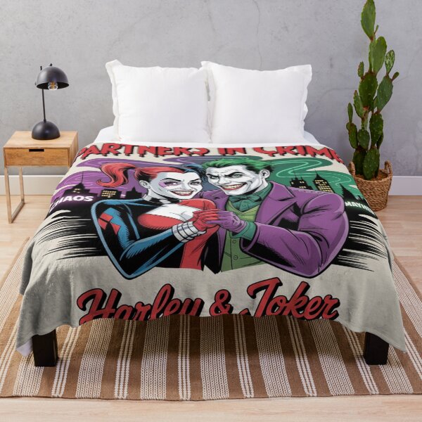 Item preview, Partners in Crime Mayhem - Joker & Harley Quinn Chaos Duo Art designed and sold by Midnight Veil Designs.
