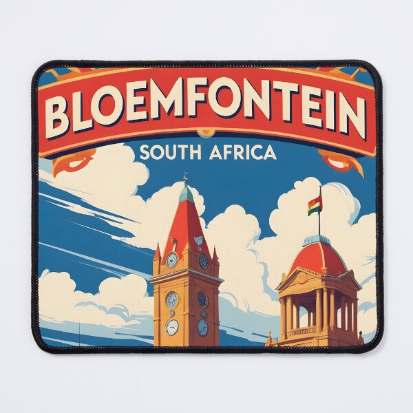 Item preview, Bloemfontein South Africa Vintage Travel Tourism 2 designed and sold by TravelersGems.
